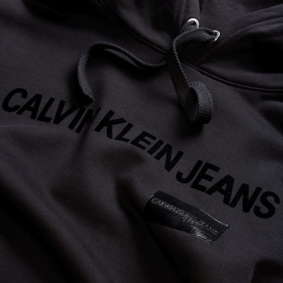 Calvin Klein pánská černá mikina s kapucí - XXL (099)