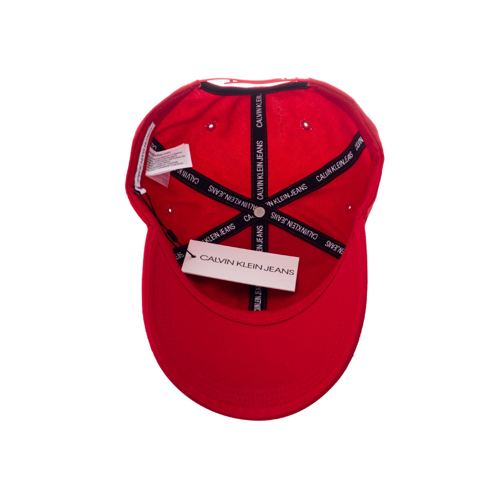Calvin Klein pánská červená kšiltovka Baseball - OS (XA9)