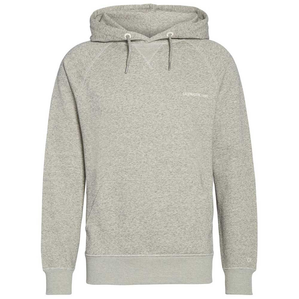 Calvin Klein pánská pískově béžová melírovaná mikina Core - S (000)