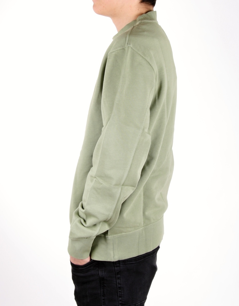 Calvin Klein pánská zelená mikina Instit - M (L9A)