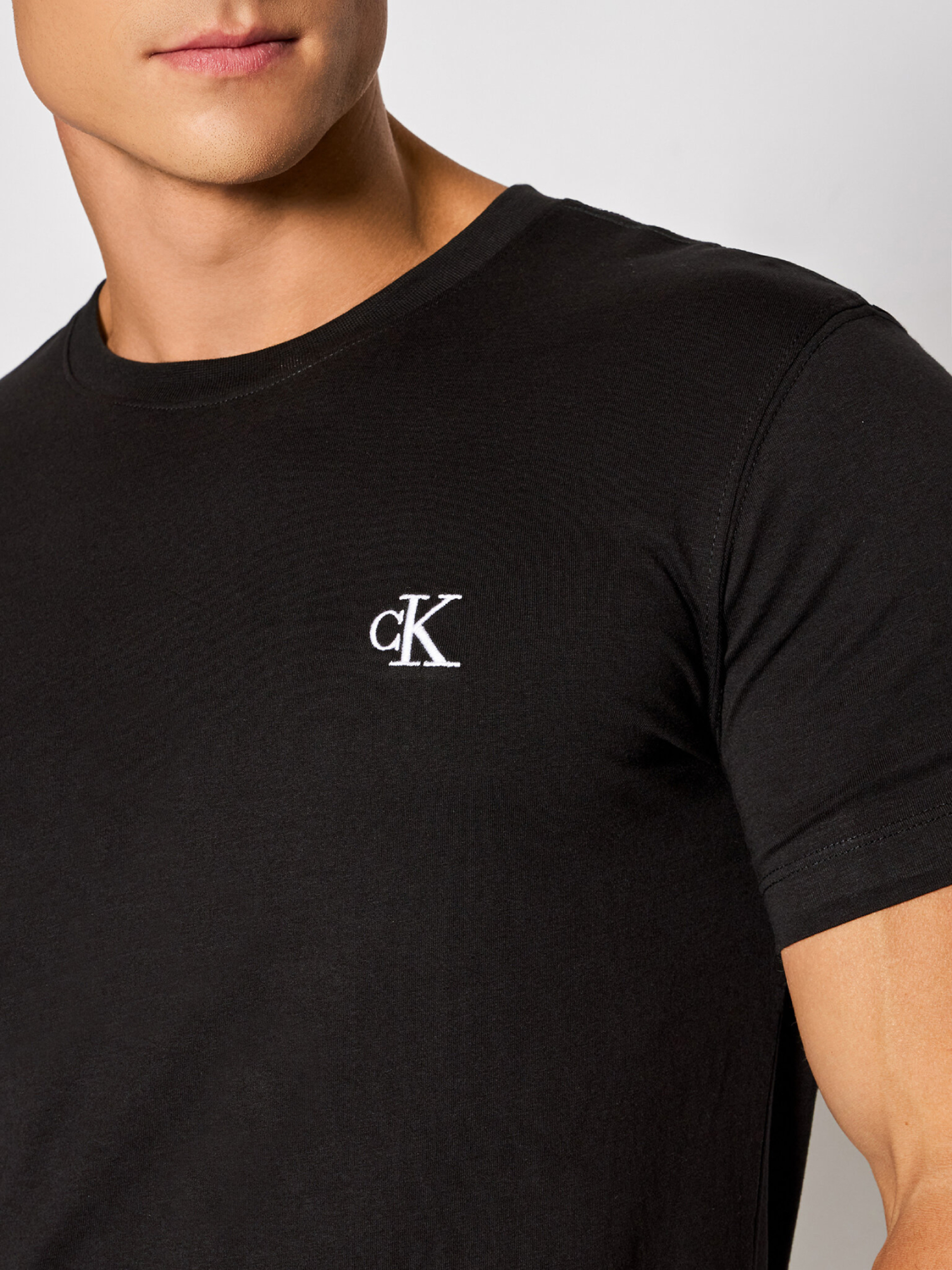 Calvin Klein pánské černé triko - M (BAE)