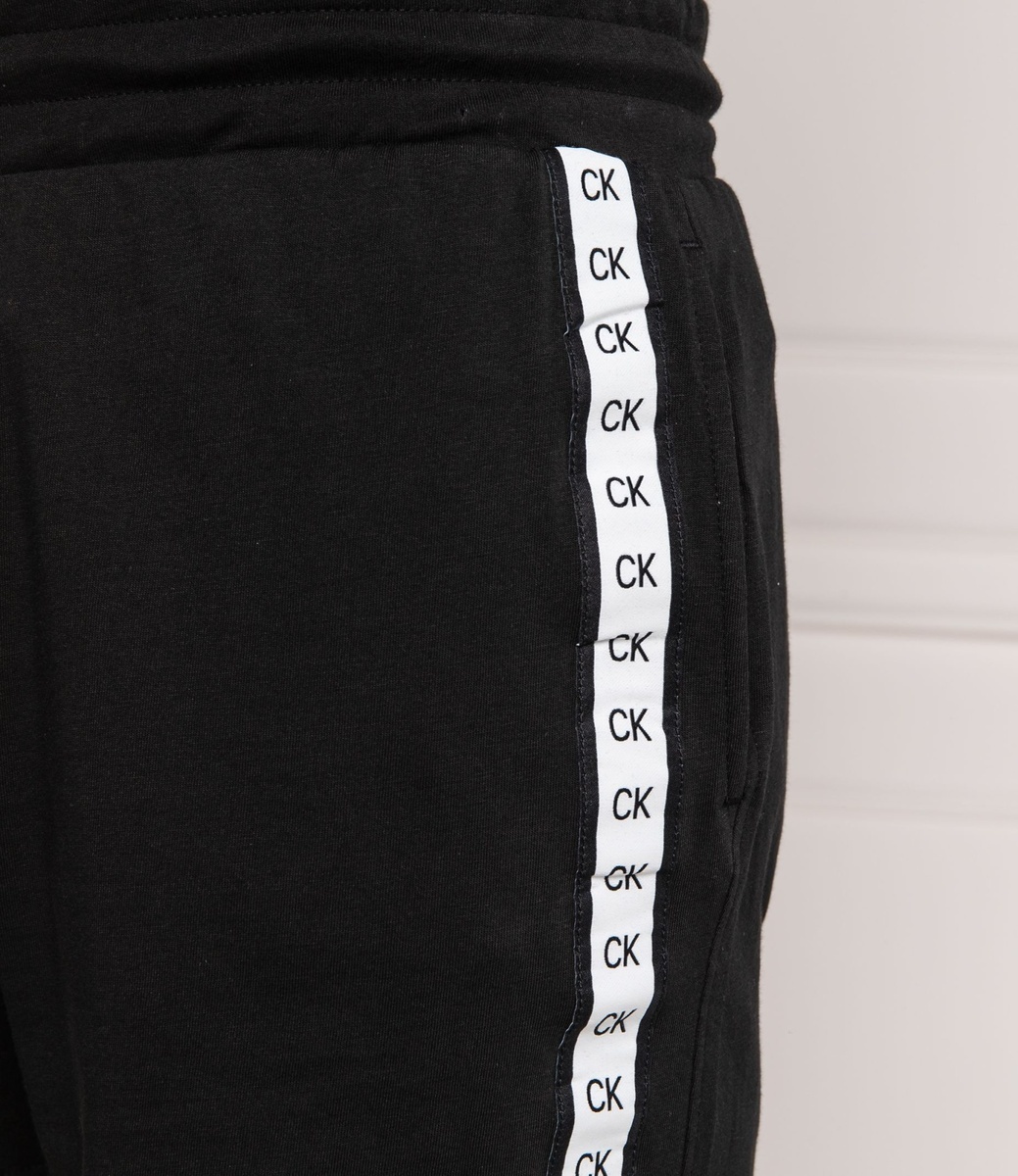 Calvin Klein pánské černé šortky Jersey - S (BEH)