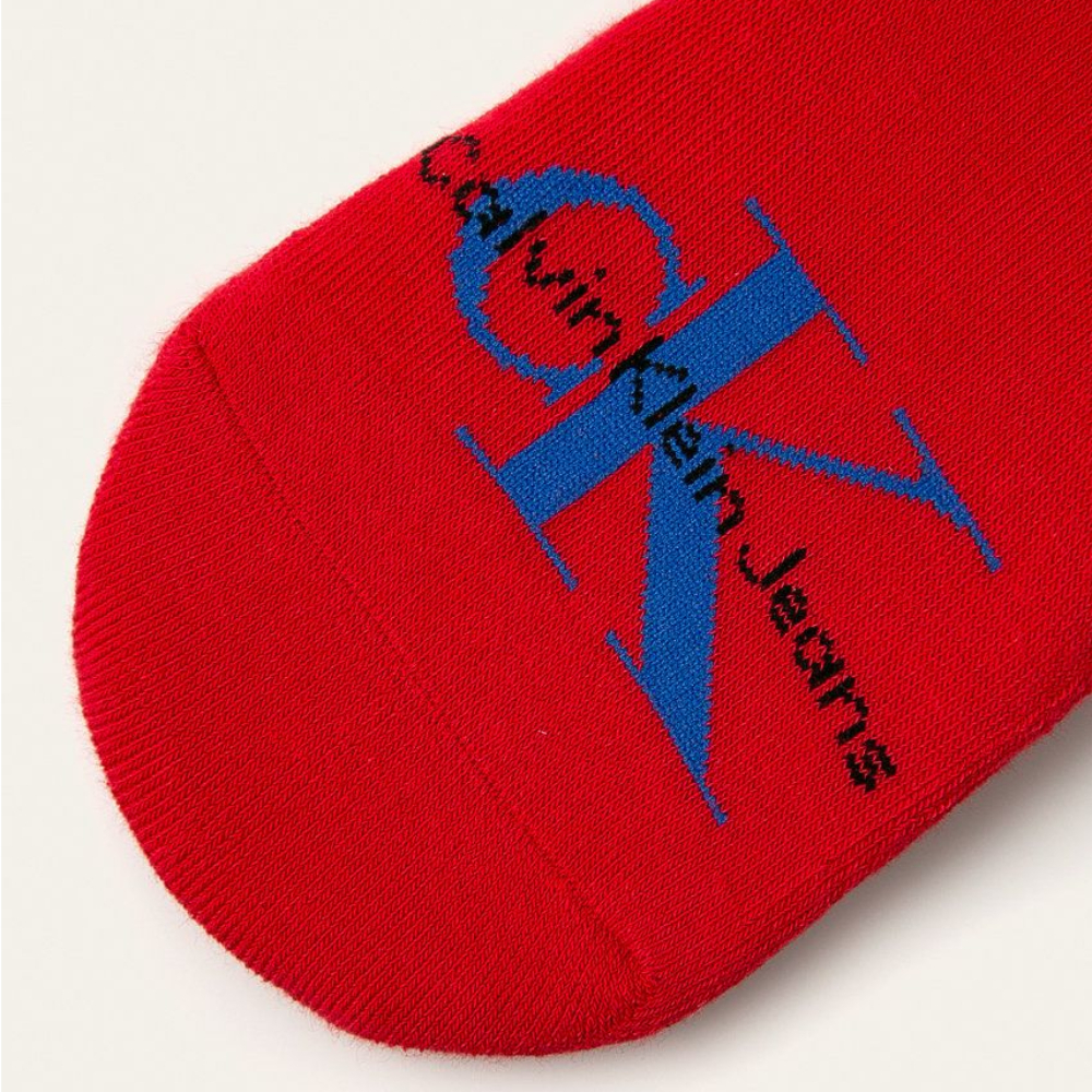 Calvin Klein pánské červené ponožky - ONESIZE (RED)