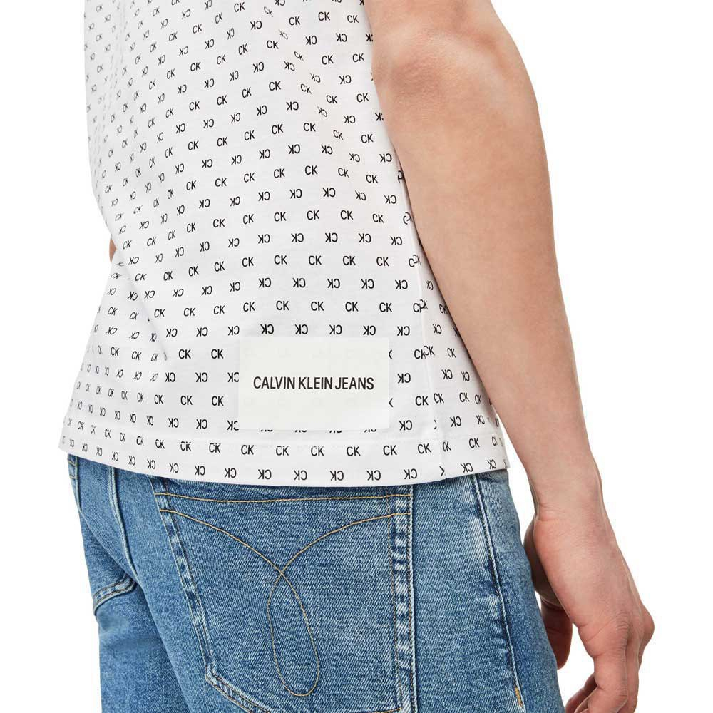 Calvin Klein pánské bílé tričko Hero - XL (112)