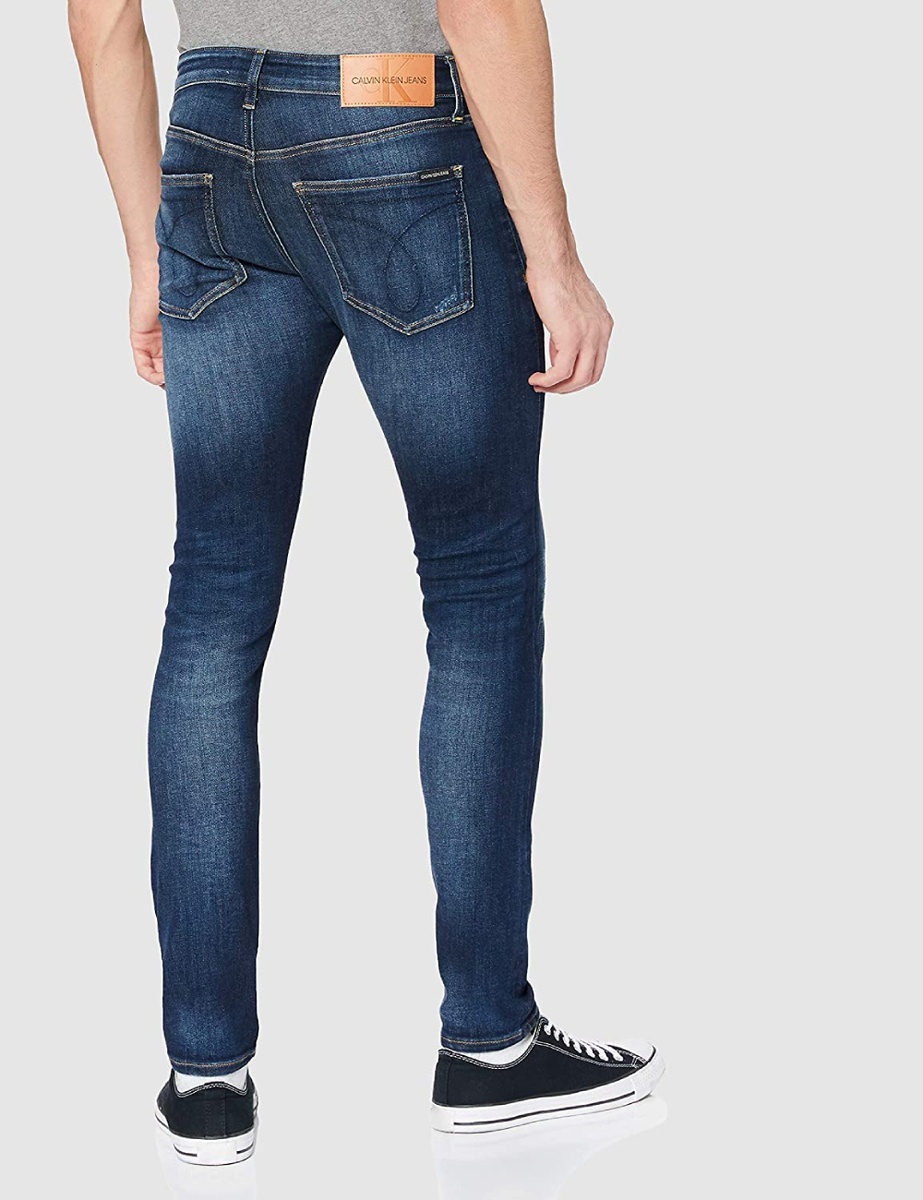 Calvin Klein pánské modré džíny - 32/34 (1BJ)