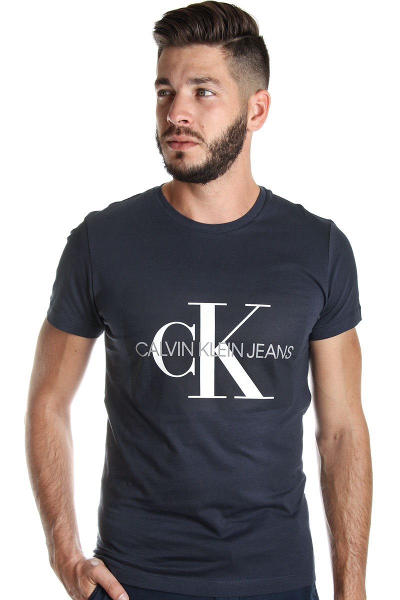 Calvin Klein pánské tmavě modré tričko Core - XL (402)