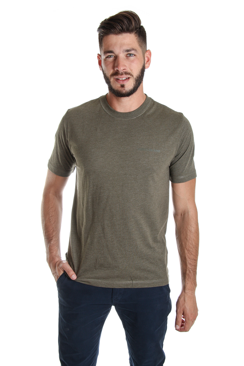 Calvin Klein pánské zelené tričko Embro ve vel. XS - XS (371)