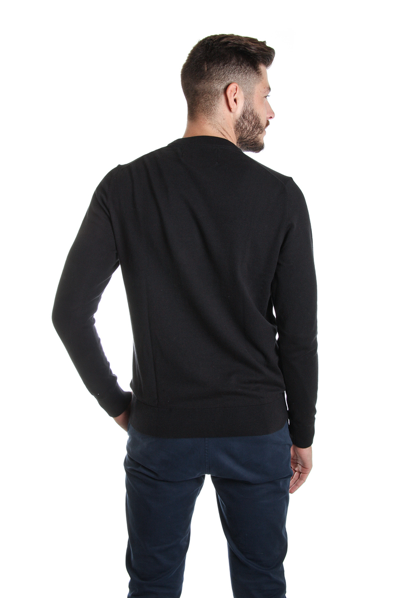 Calvin Klein pánský černý svetr - XS (099)