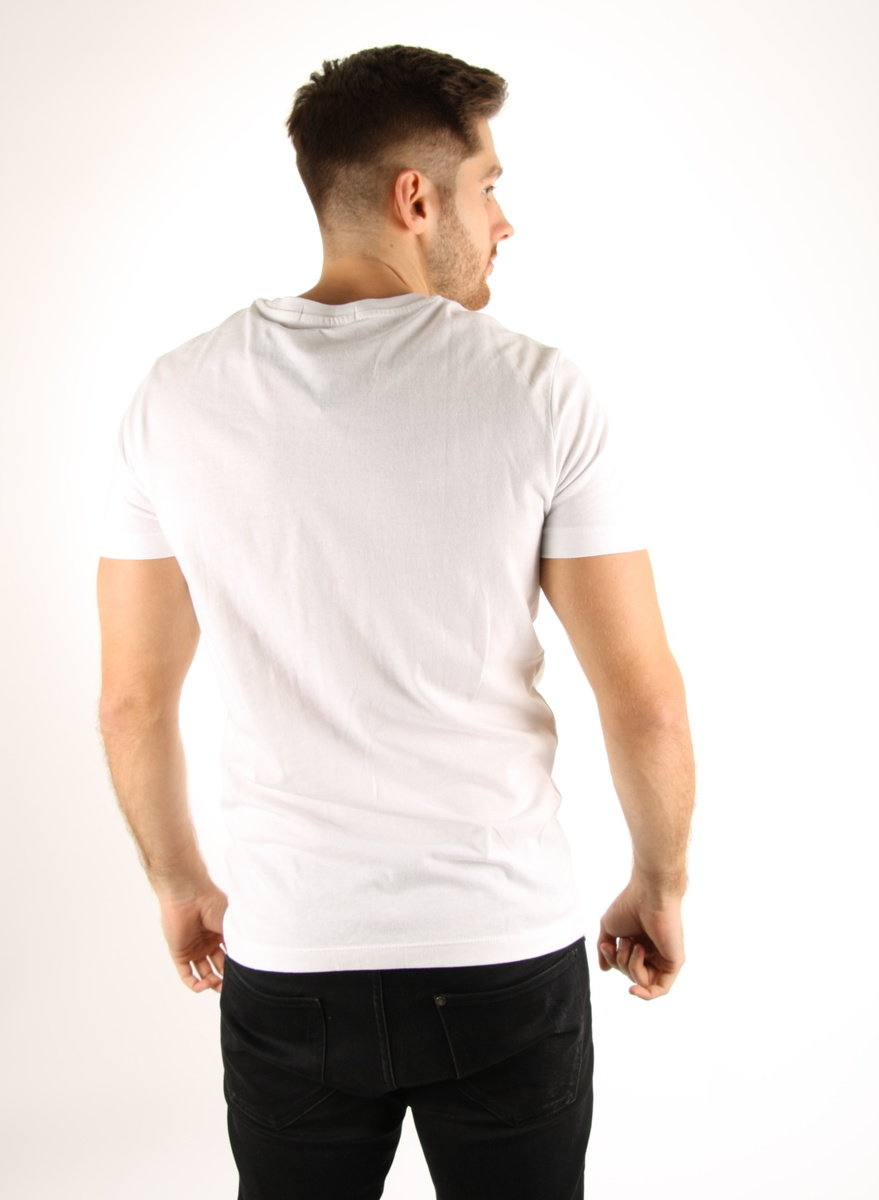 Calvin Klein pánské bílé tričko  - L (903)