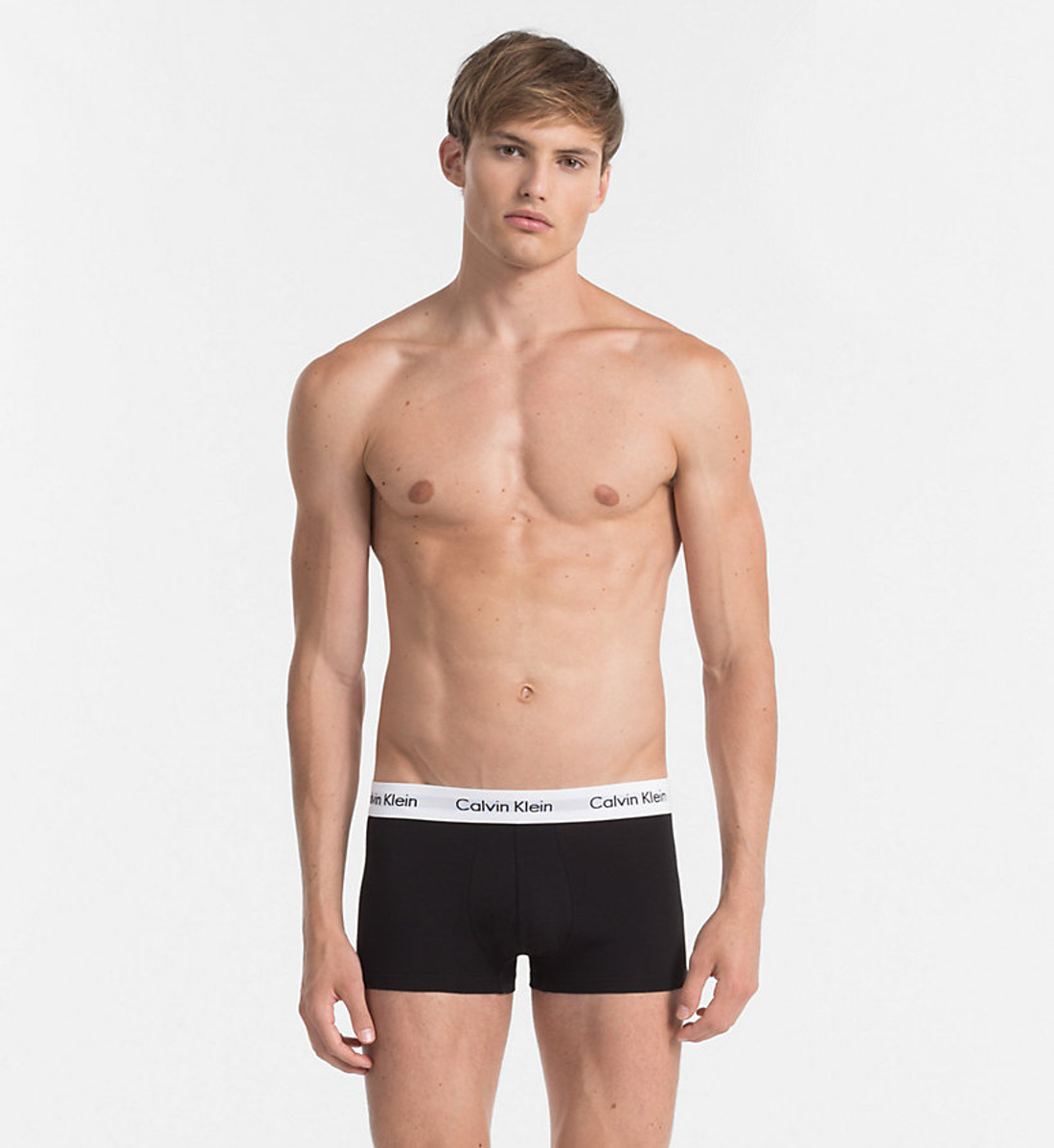 Calvin Klein pánské černé boxerky 3pack - S (001)