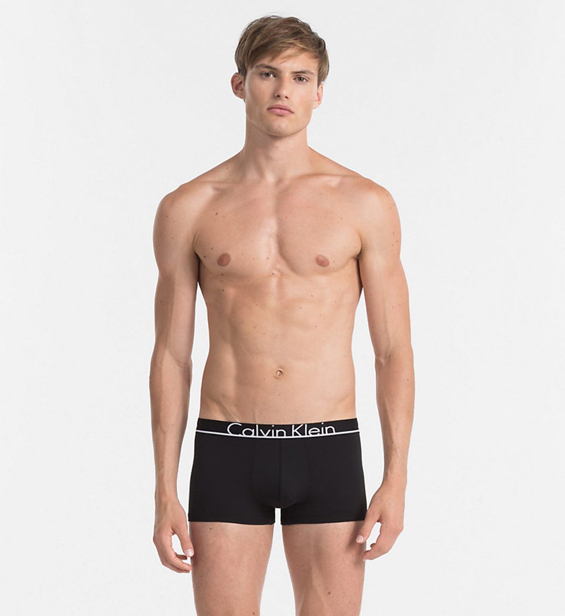 Levně Calvin Klein pánské černé boxerky - M (001)