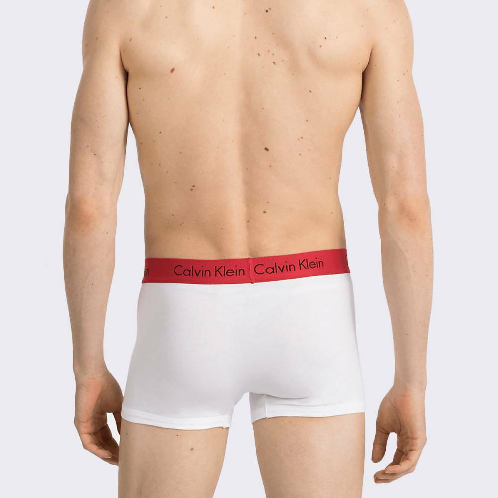 Calvin Klein sada pánských bílých boxerek - M (RGQ)