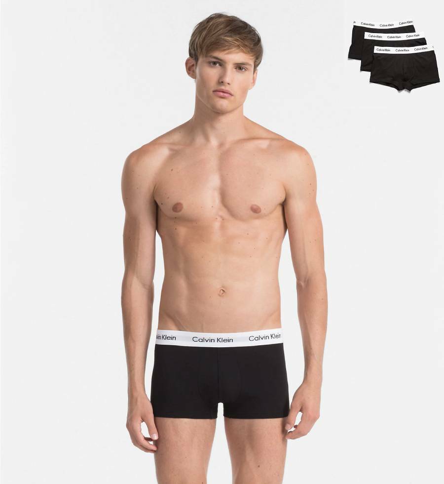 Calvin Klein sada pánských černých boxerek ve vel. XS - XS (001)