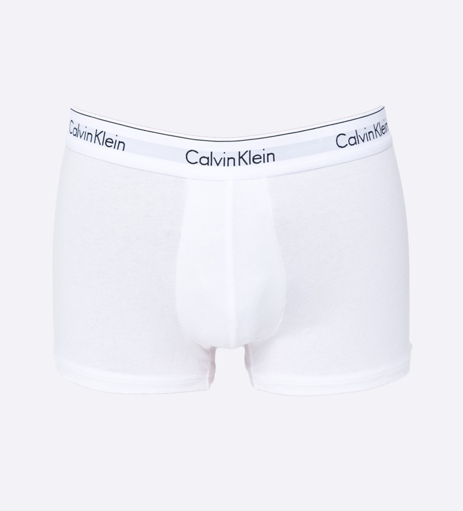 Calvin Klein pánské bílé boxerky 2pack