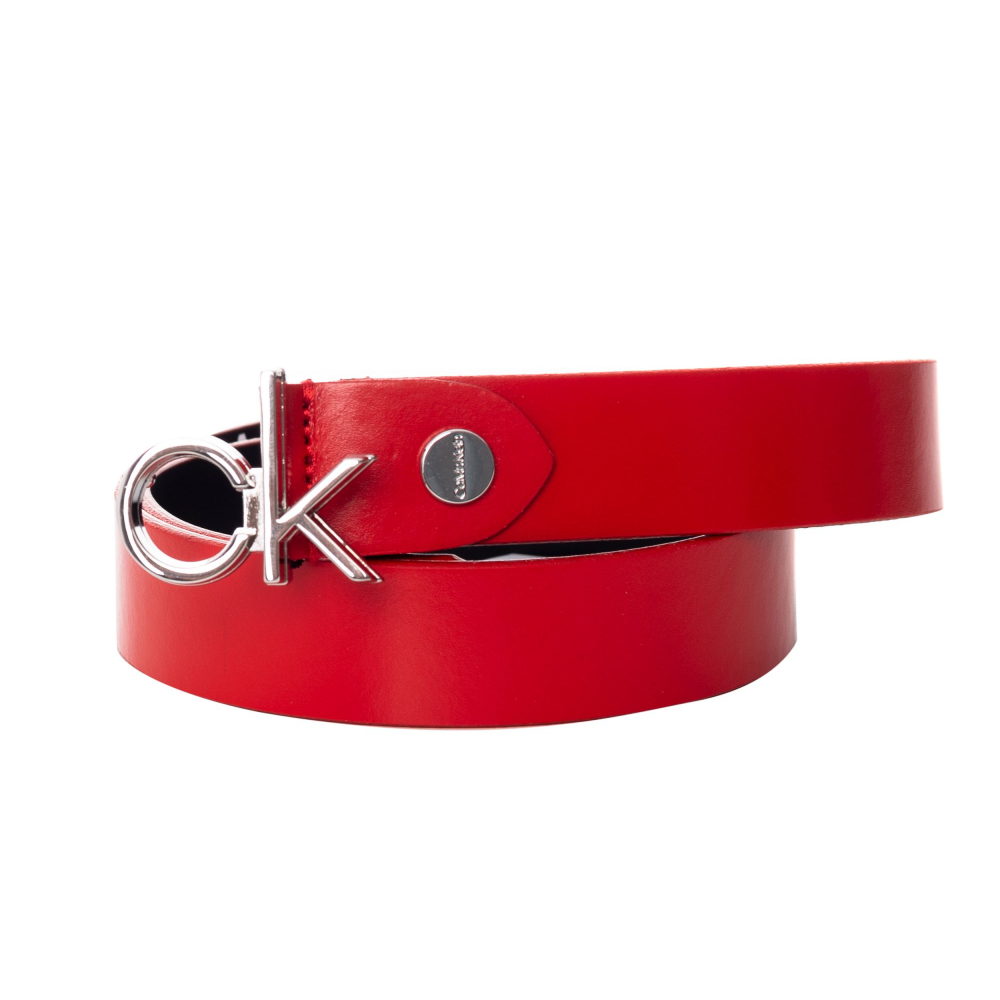 Calvin Klein dámský červený pásek - 95 (XA8)