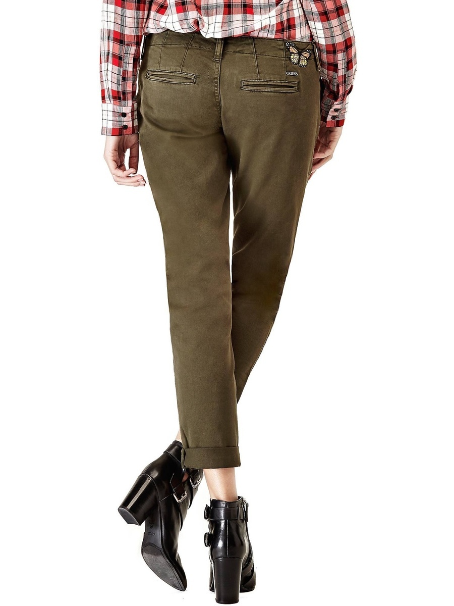 Guess dámské zelené kalhoty - 25 (A895)
