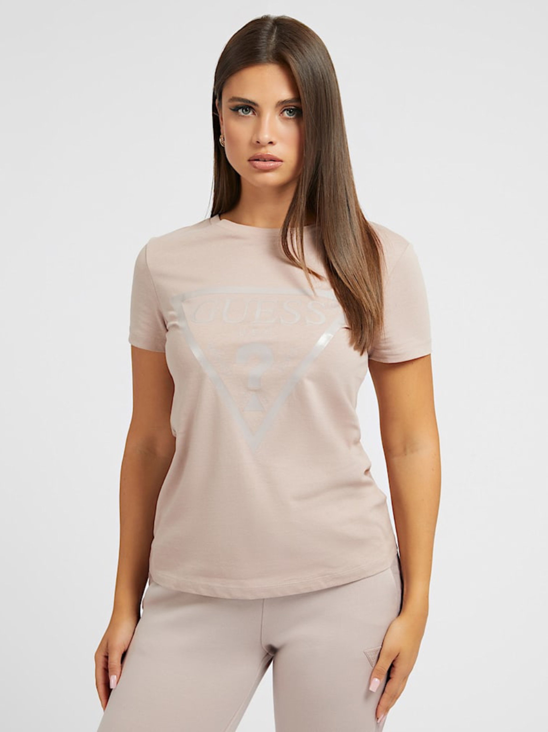 Levně Guess dámské starorůžové tričko - S (G4Q9)