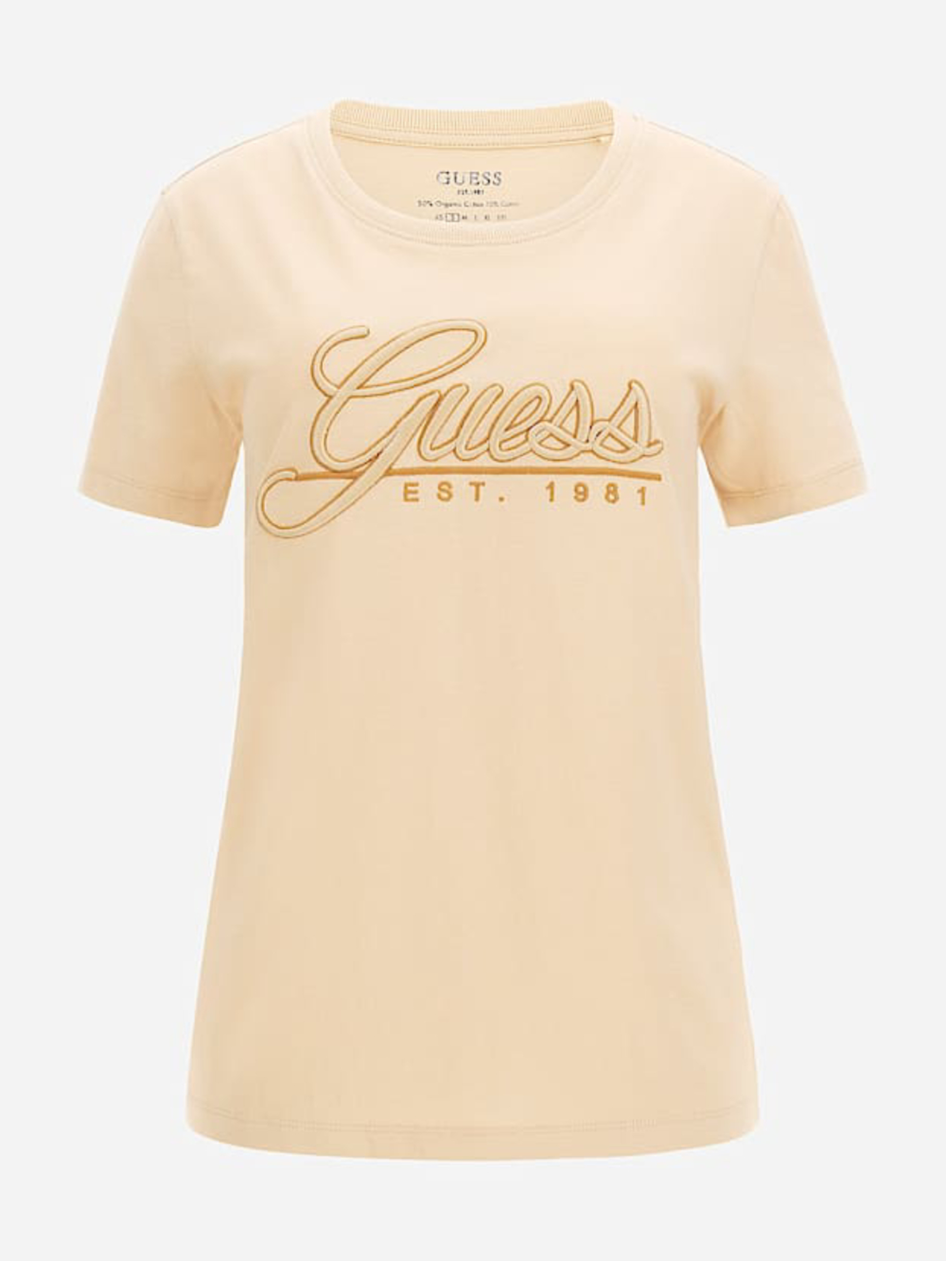 Guess dámské béžové tričko - XS (A60N)