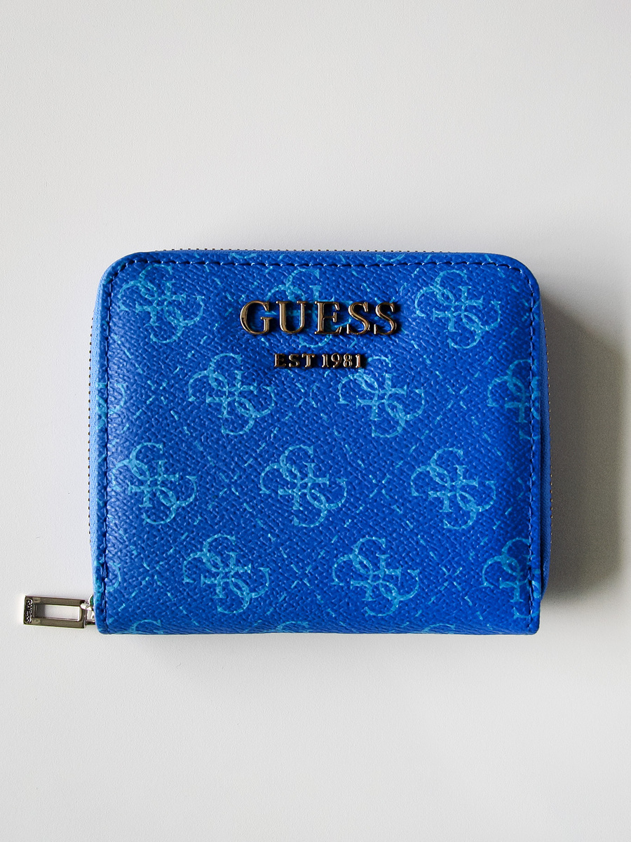 Levně Guess dámská modrá peněženka