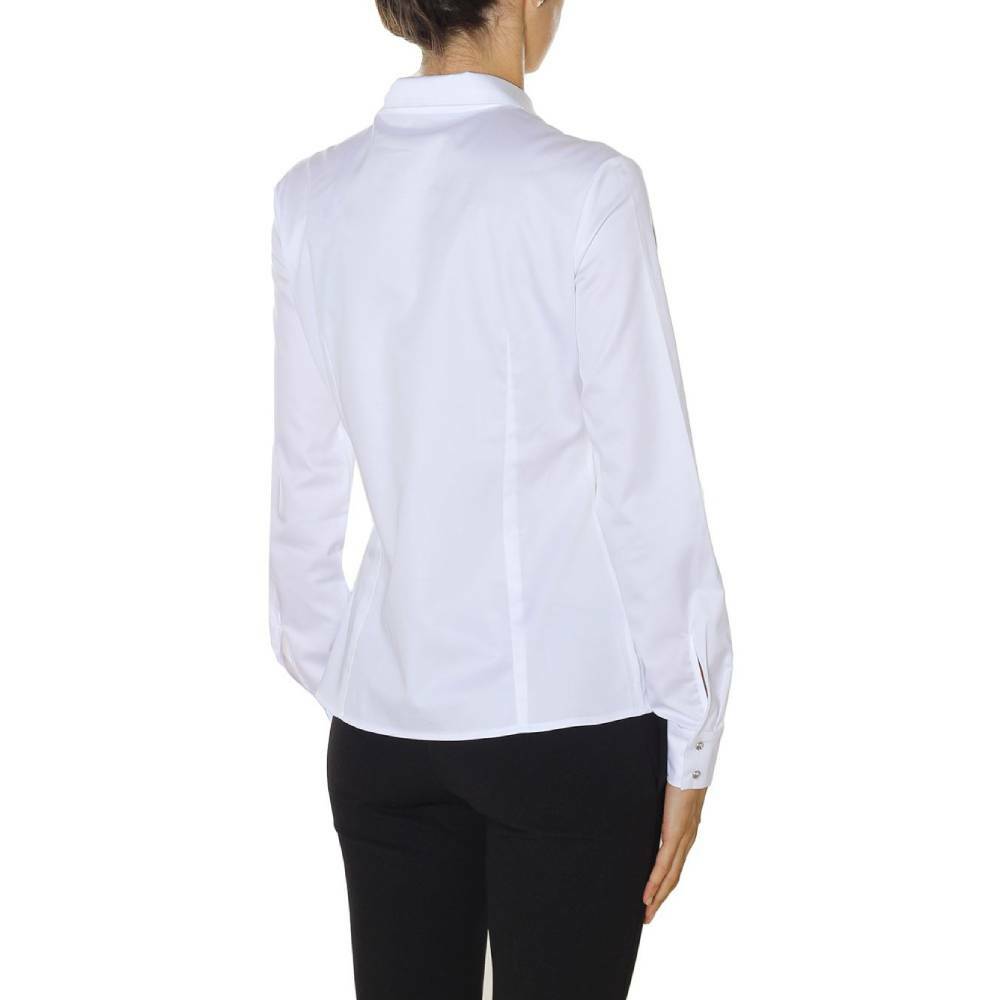 Guess dámská bílá košile - XS (TWHT)