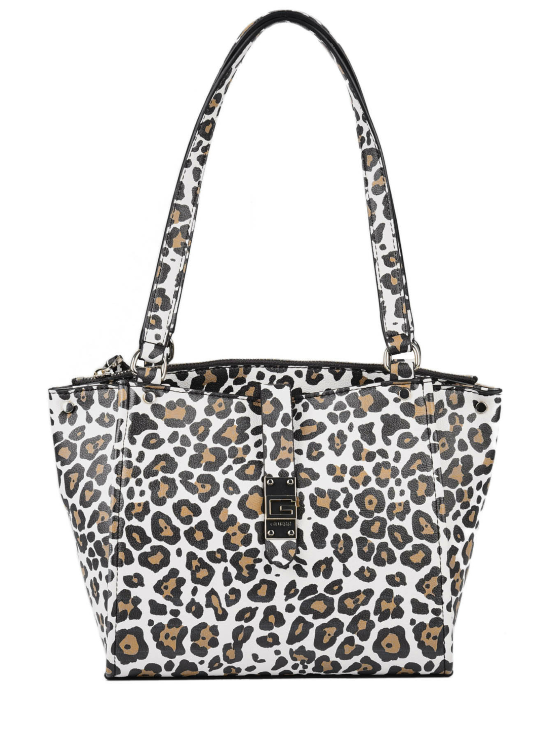Levně Guess dámská kabelka s leopardím vzorem