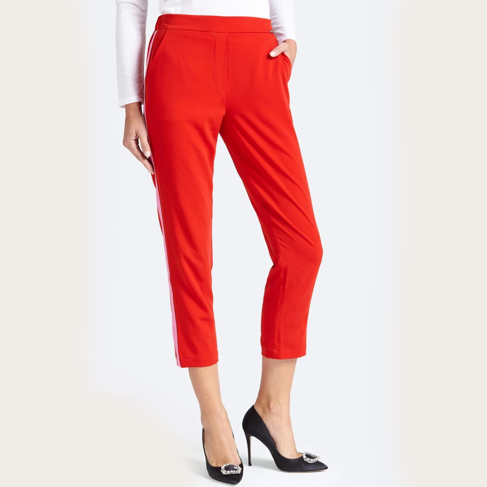 Guess dámské červené kalhoty - XS (G5A6)