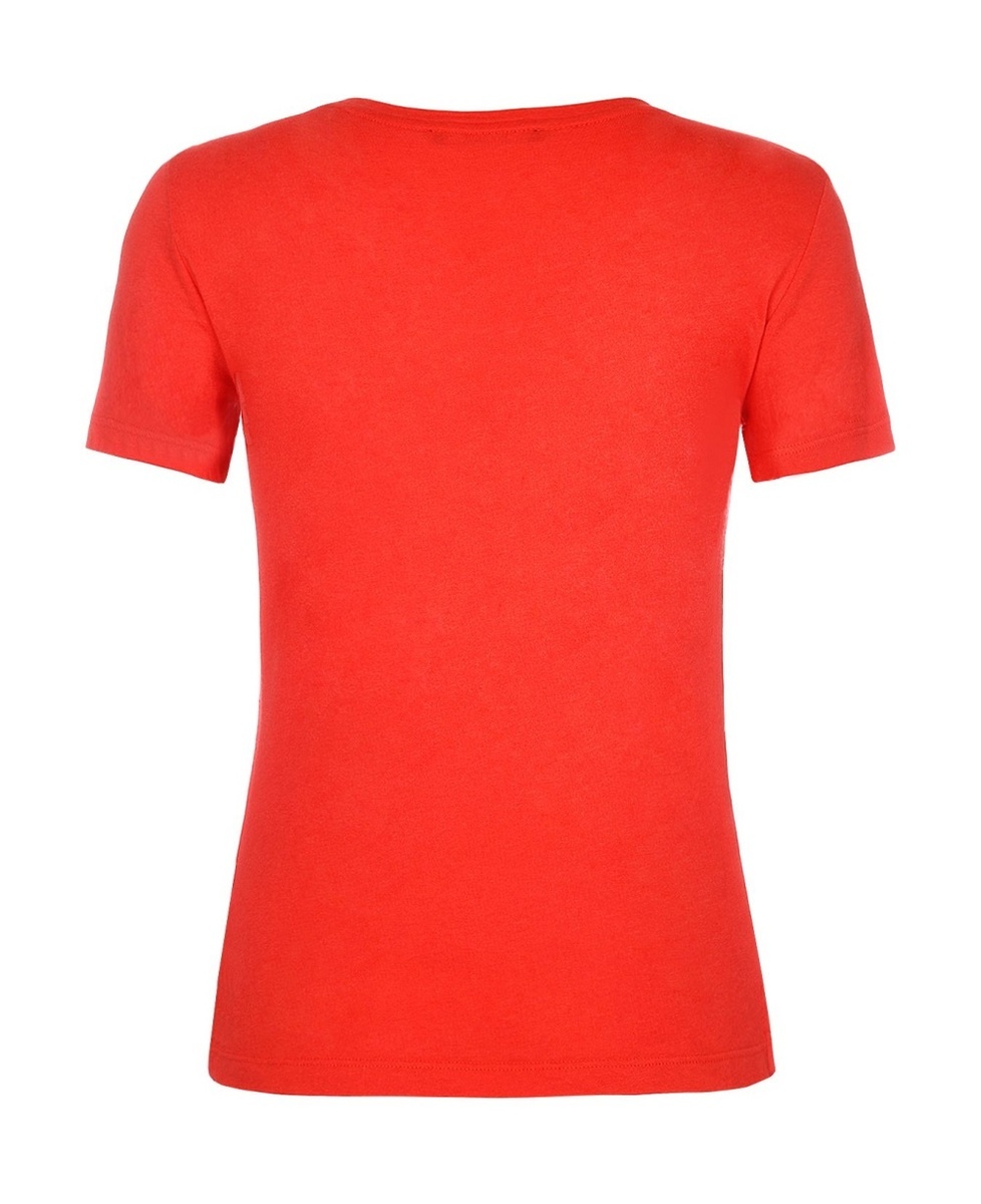 Guess dámské červené tričko s perličkami - XS (FICR)