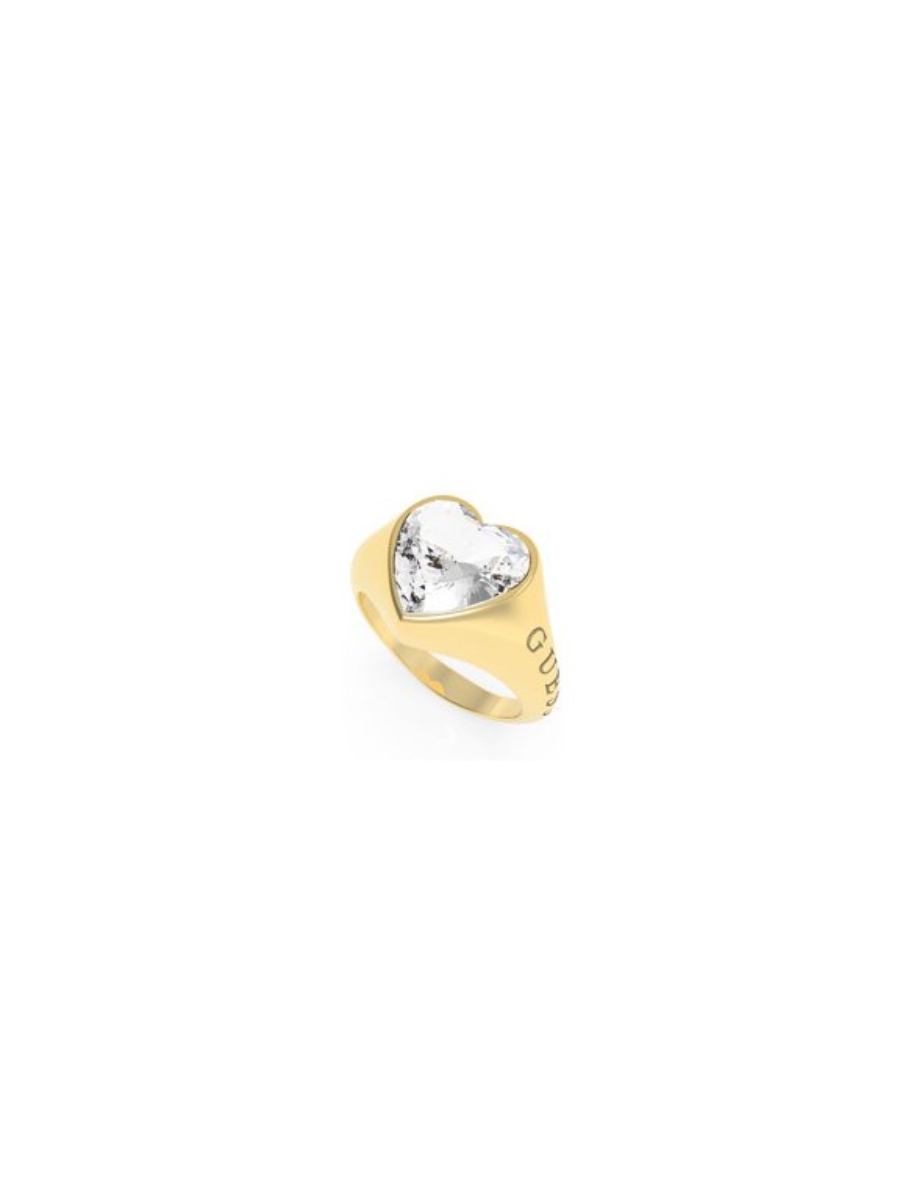 Levně Guess dámský zlatý prsten - 54 (GOLD)