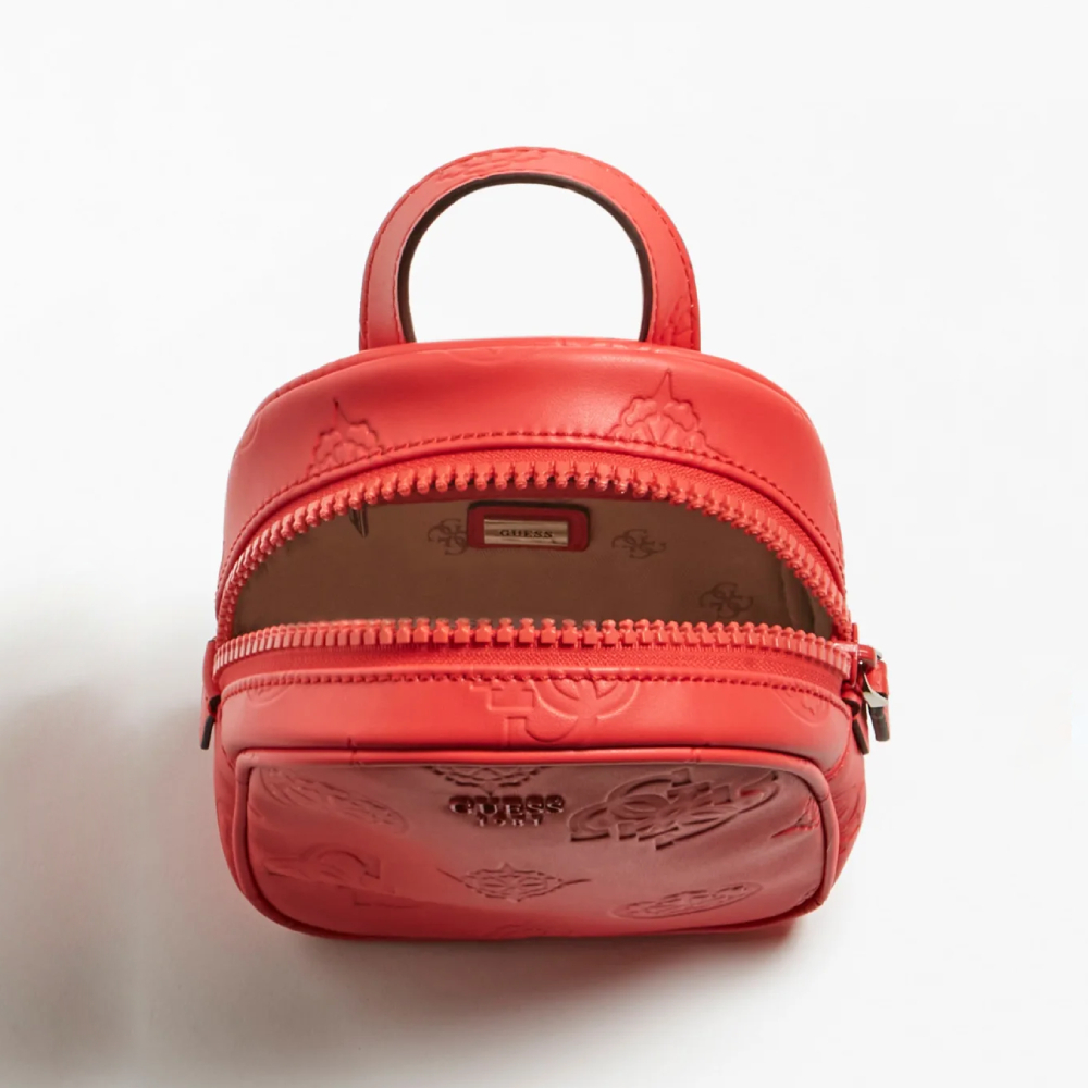 Guess dámský červený batoh - T/U (RED)