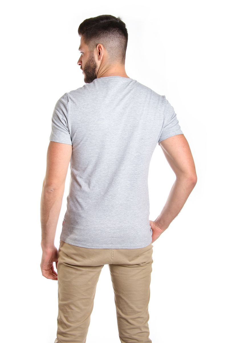 Guess pánské šedé tričko  - L (LHY)