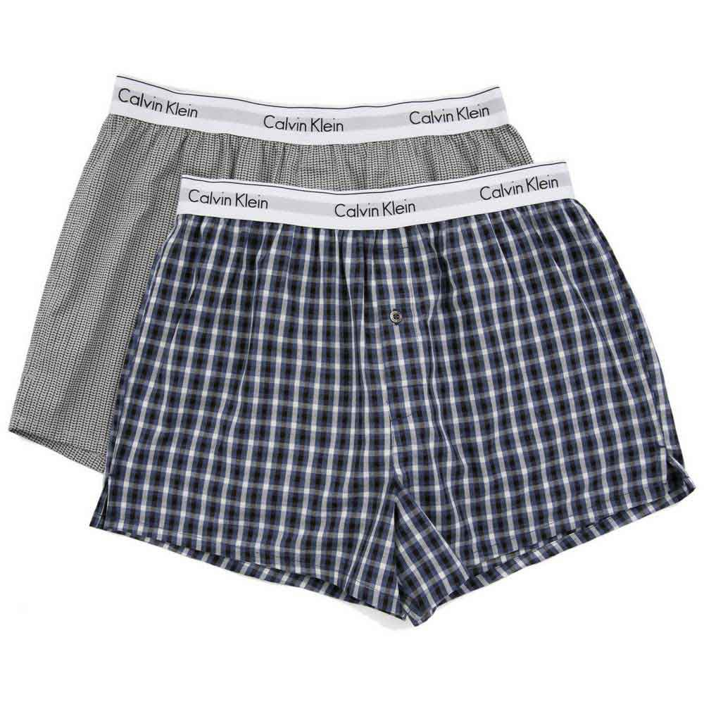 Calvin Klein pánské trenýrky 2pack - S (GBA)