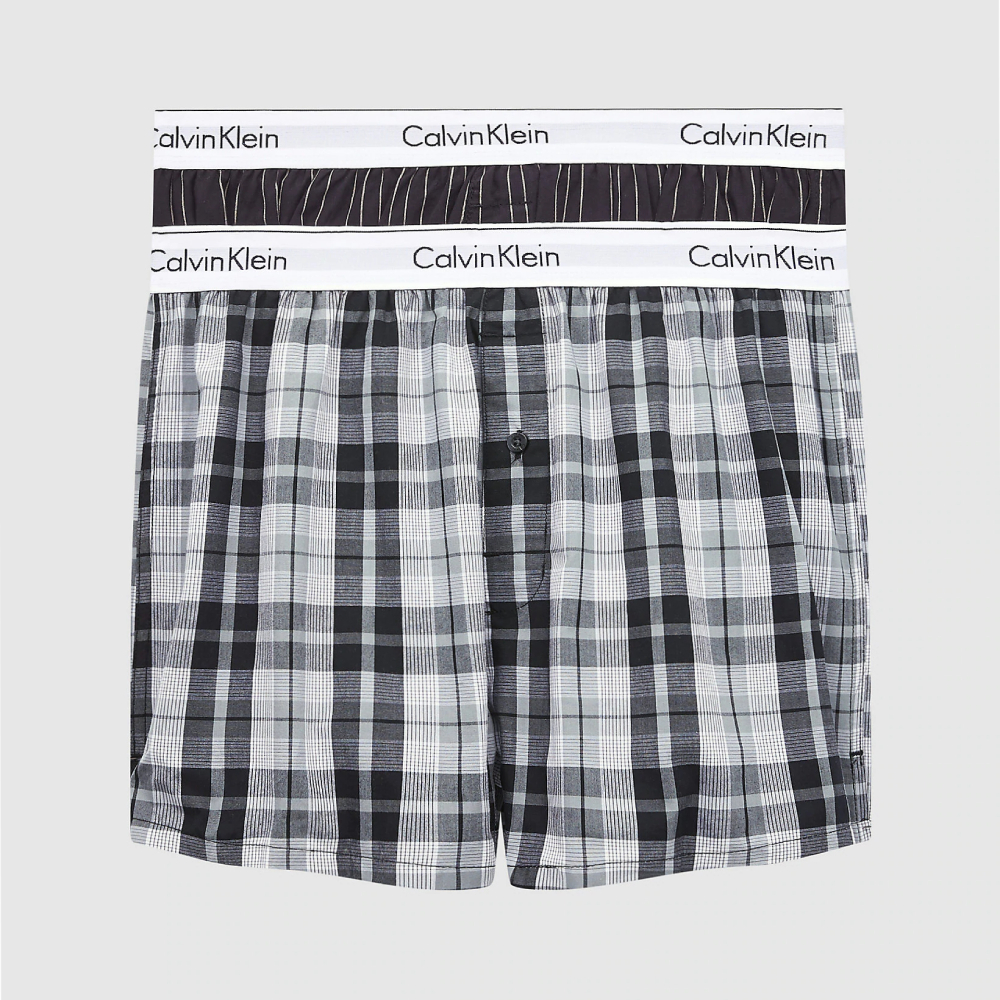 Calvin Klein pánské trenýrky 2pack - M (JKZ)