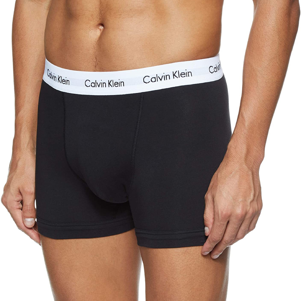 Calvin Klein pánské černé boxerky 3pack - XS (001)