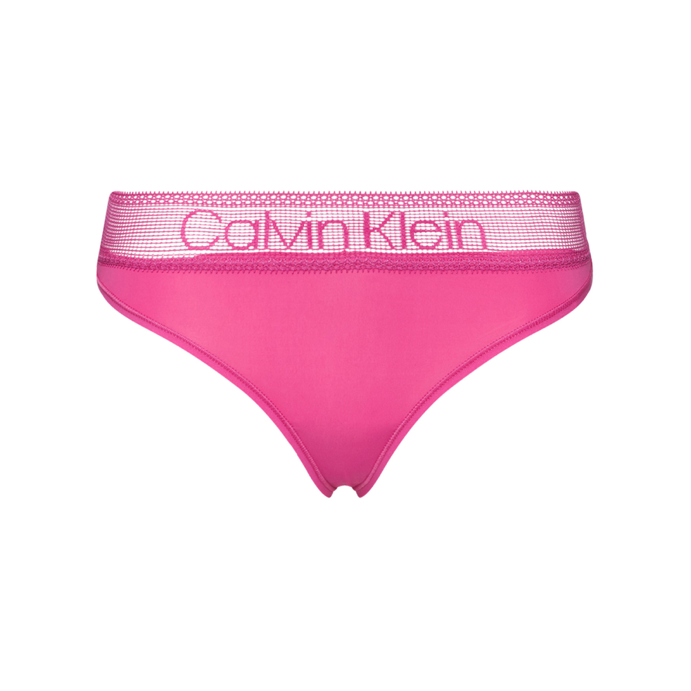 Calvin Klein dámské růžové brazilky - XS (TZE)