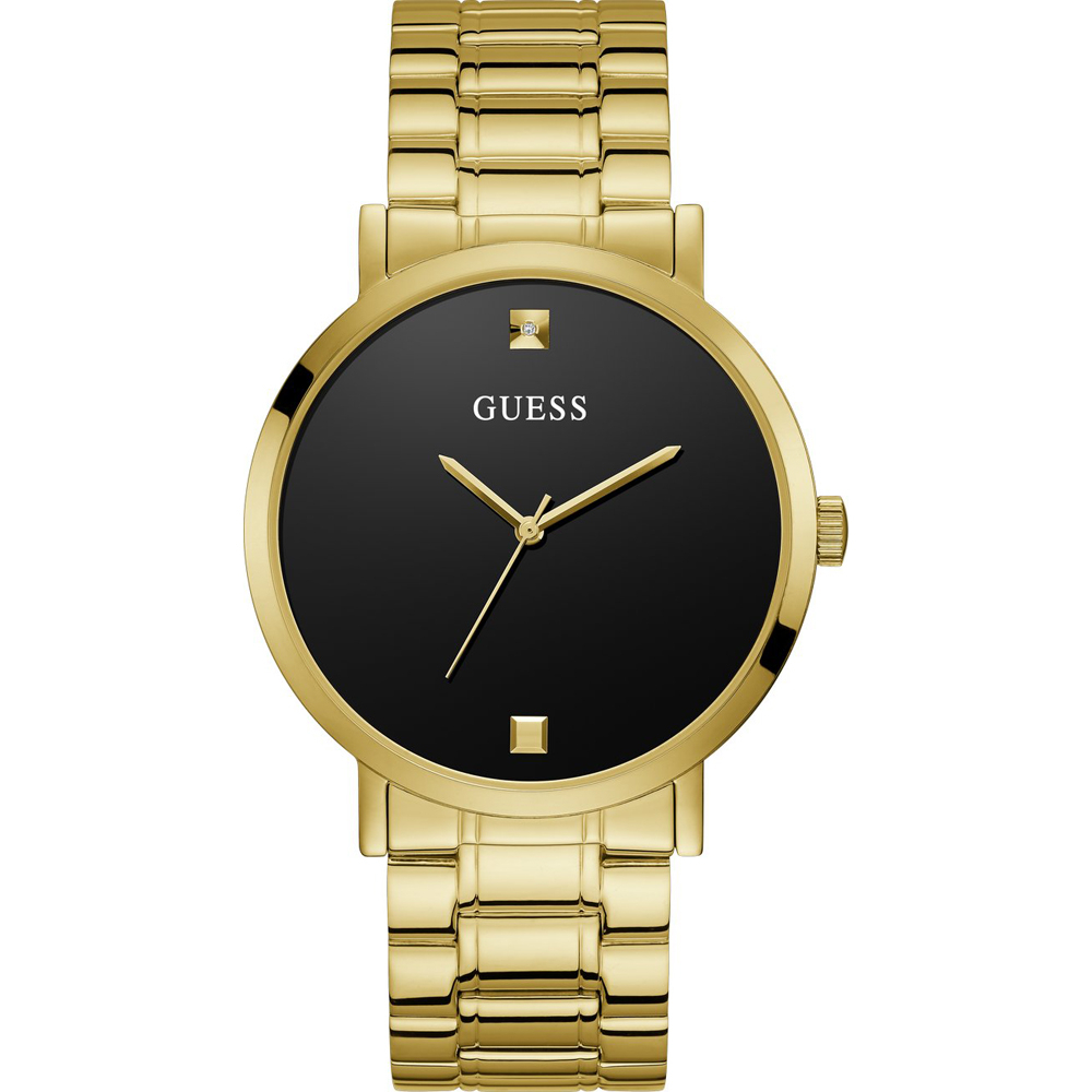 Guess pánské zlaté hodinky - UNI (GOL)