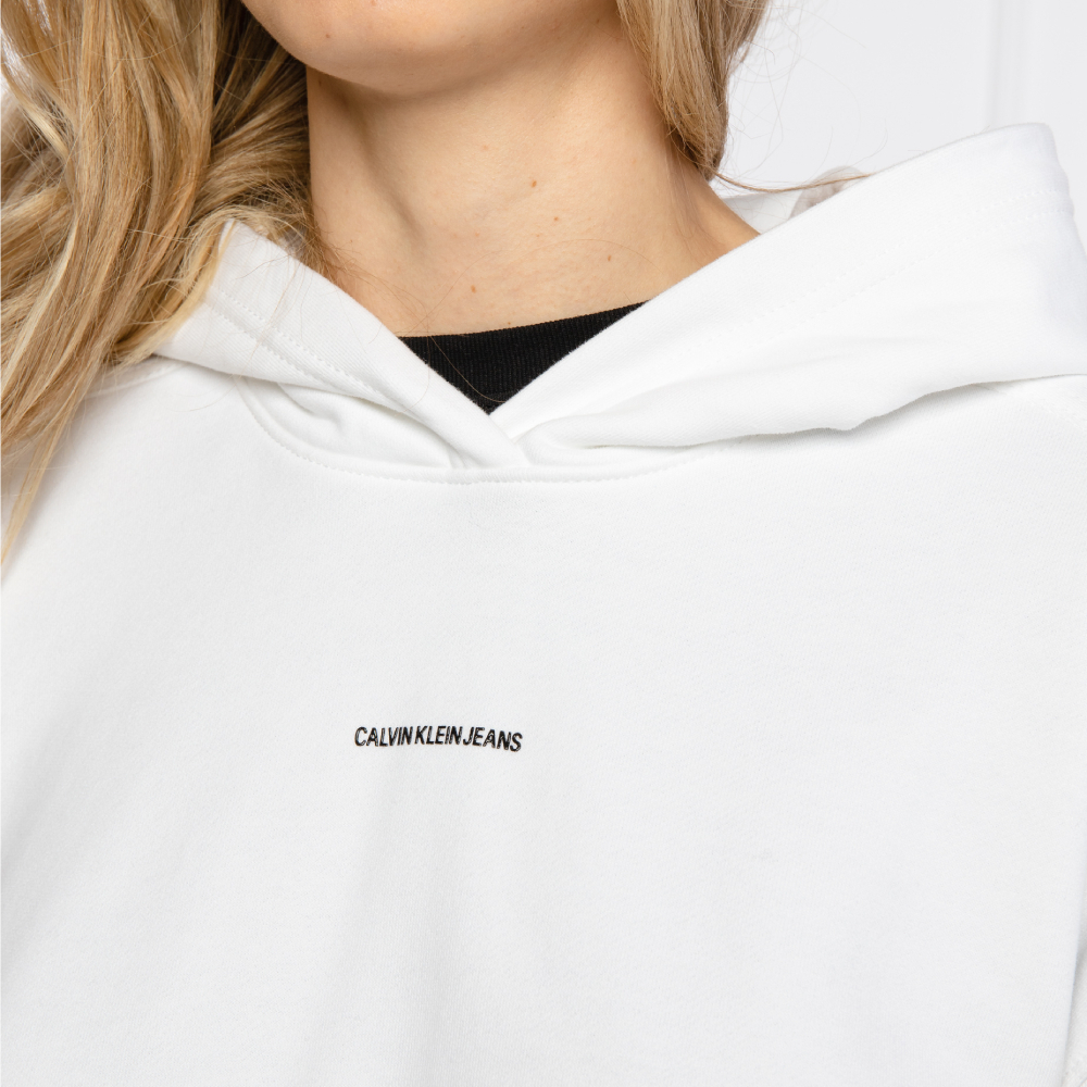 Calvin Klein dámská bílá mikina - M (YAF)