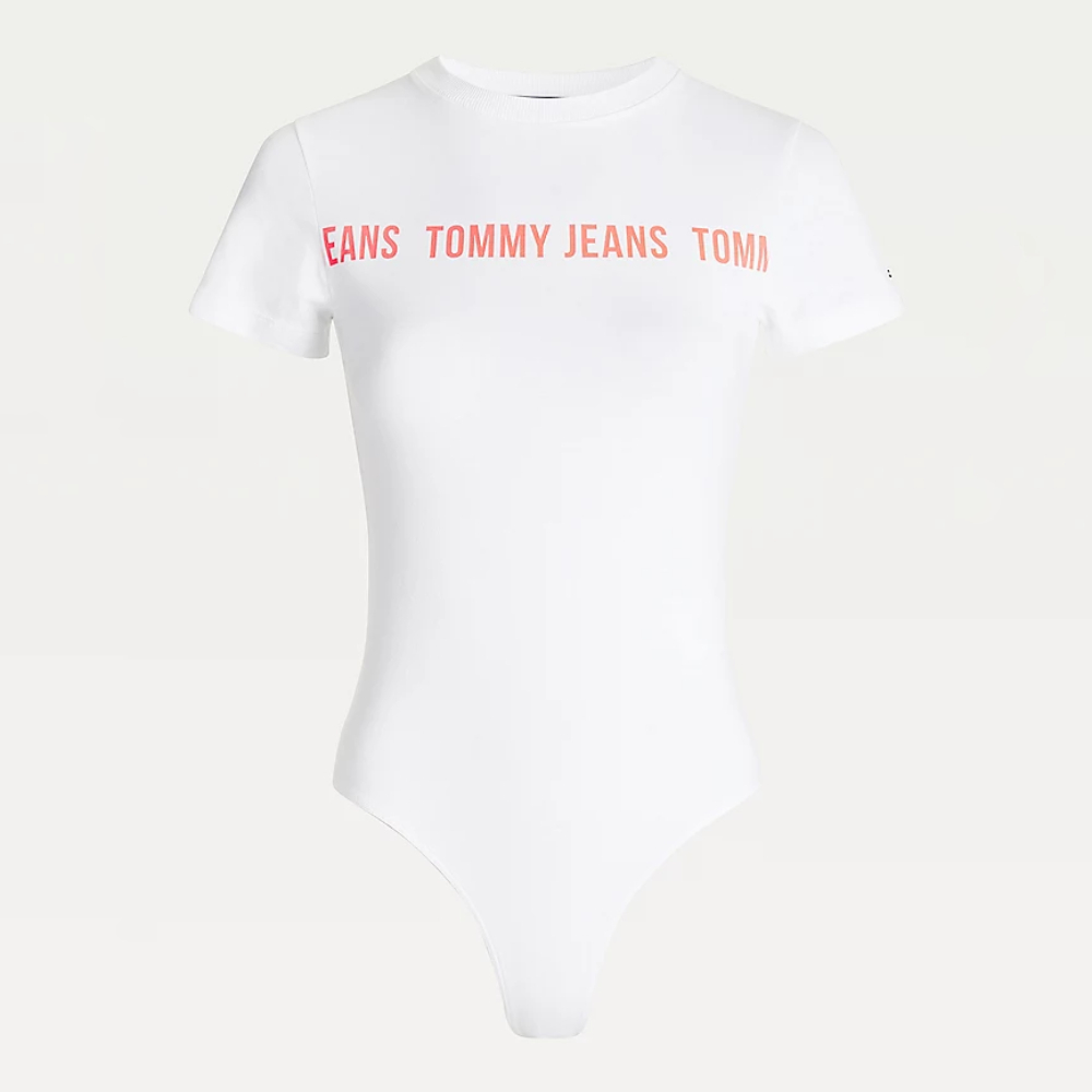 Tommy Jeans dámské bílé body - M (YBR)