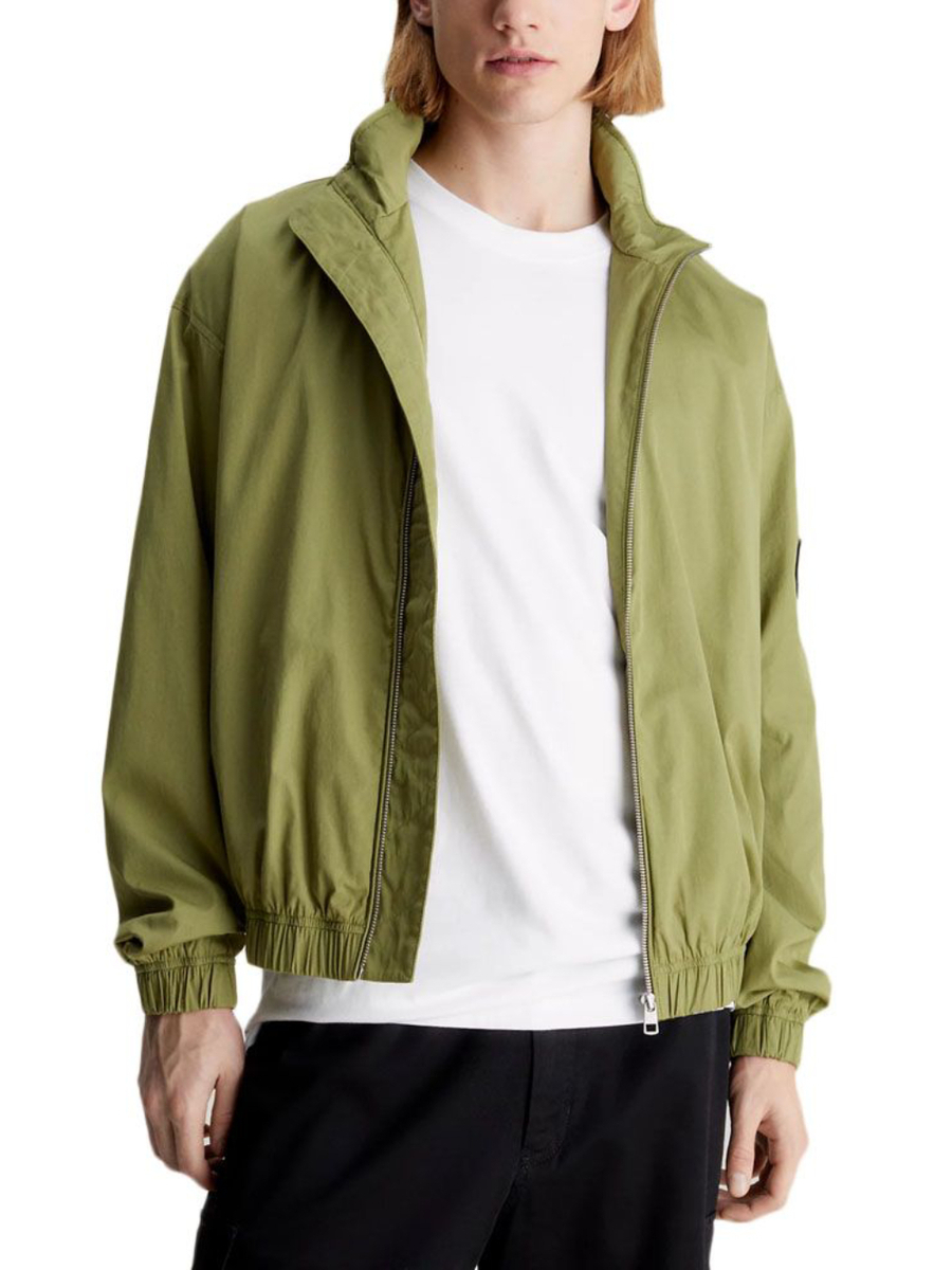 Calvin Klein pánská khaki přechodová bunda - L (L9N)