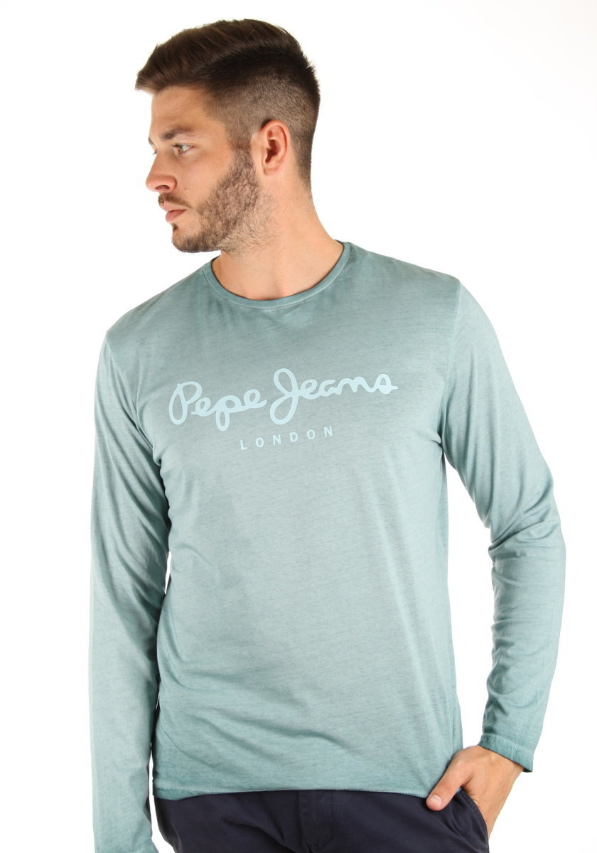 Pepe Jeans pánské zelené tričko West - L (681)