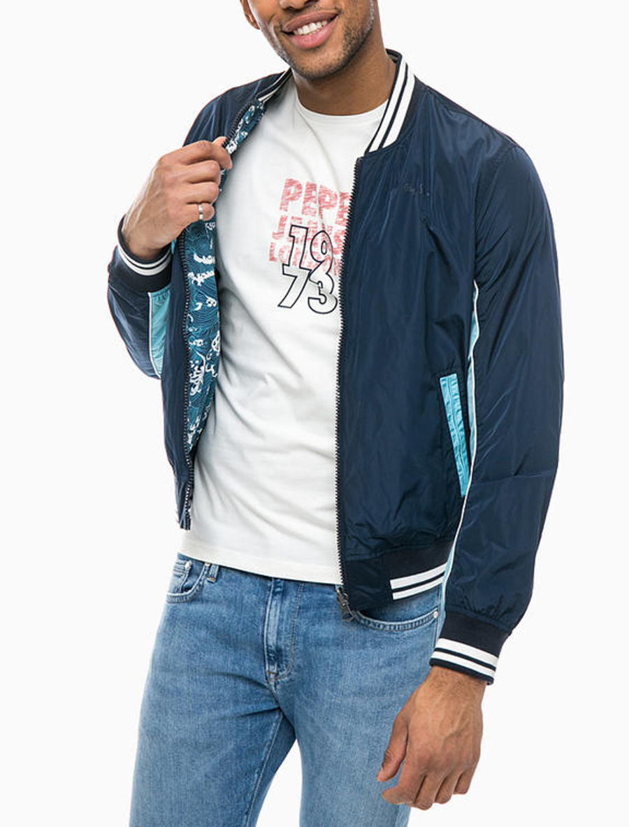 Levně Pepe Jeans pánský oboustranný bomber Russel