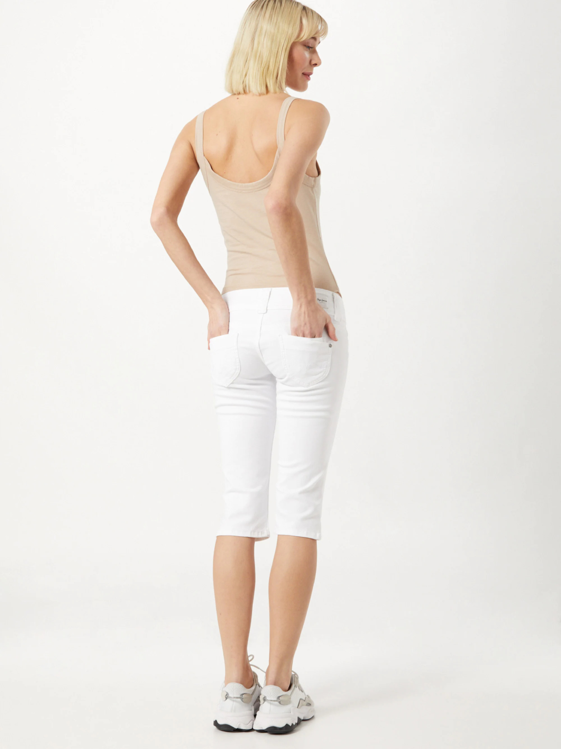 Pepe Jeans dámské bílé šortky Venus - 32 (0)