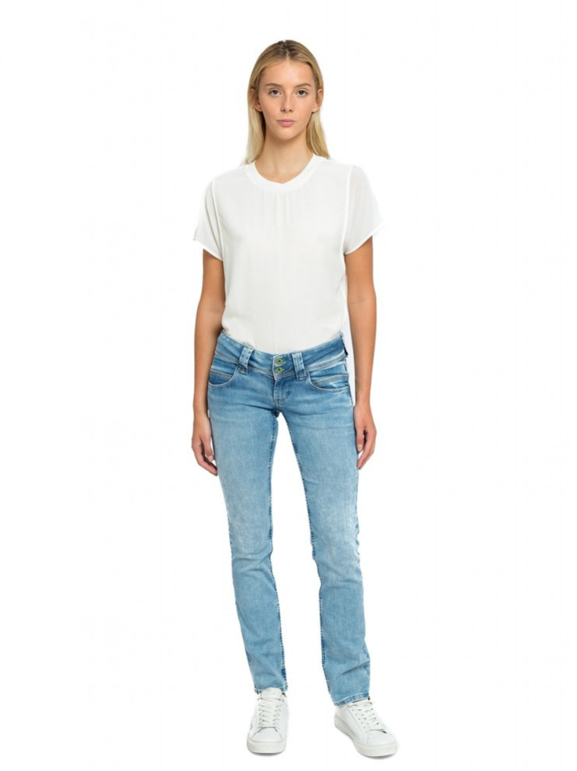 Pepe Jeans dámské modré džíny - 25/32 (000)