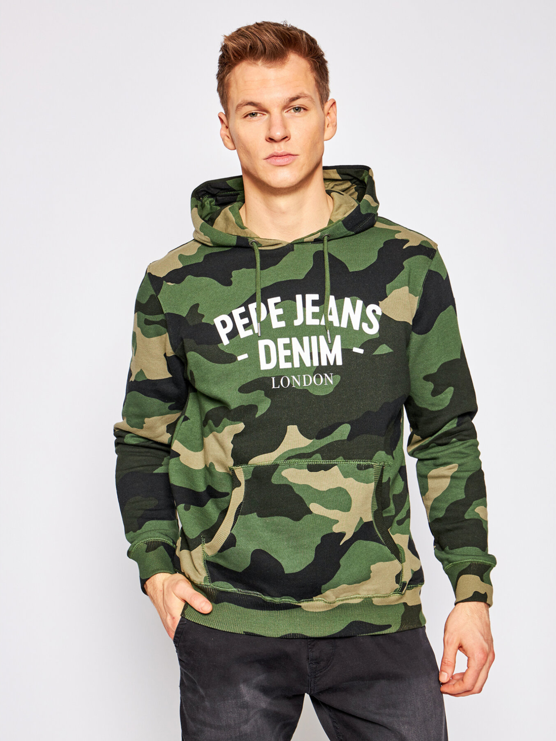 Pepe Jeans pánská zelená mikina - M (682)