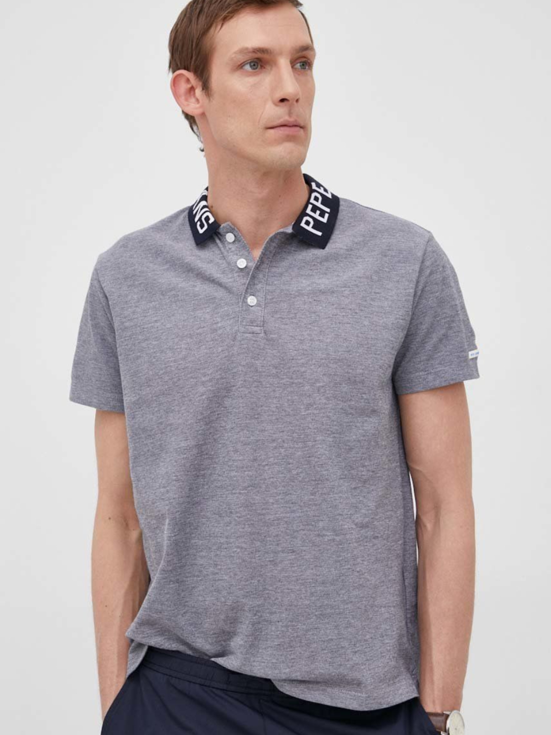 Pepe Jeans pánské tmavě modré polo tričko - L (596)