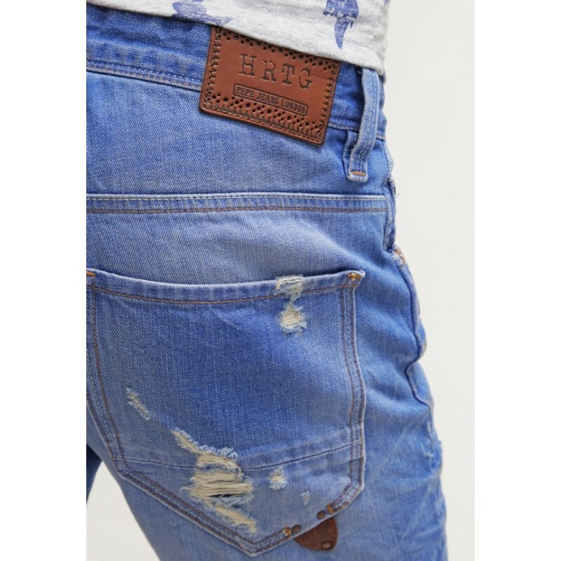 Pepe Jeans pánské modré džínové šortky Hayes Short - 30 (0)