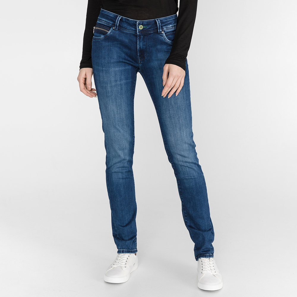 Pepe Jeans dámské modré džíny New Brooke    - 25/32 (0)