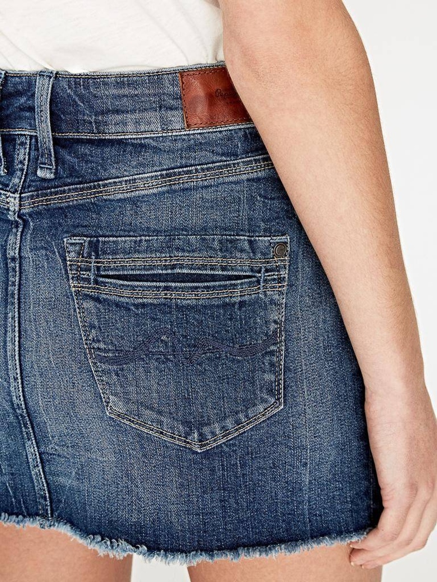 Pepe Jeans dámská džínová sukně Sparrow - XS (0)
