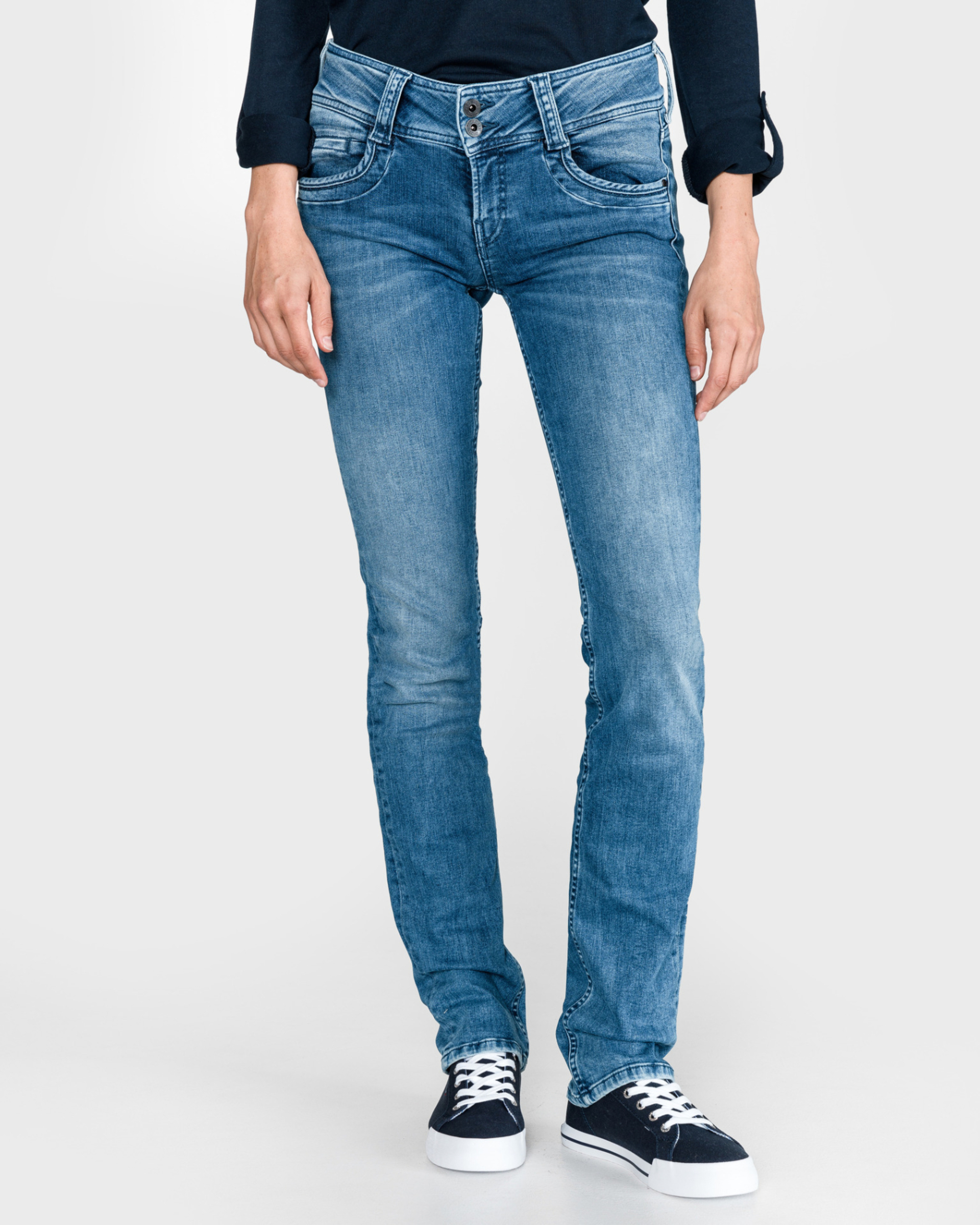 Pepe Jeans dámské modré džíny Gen - 30/34 (000)