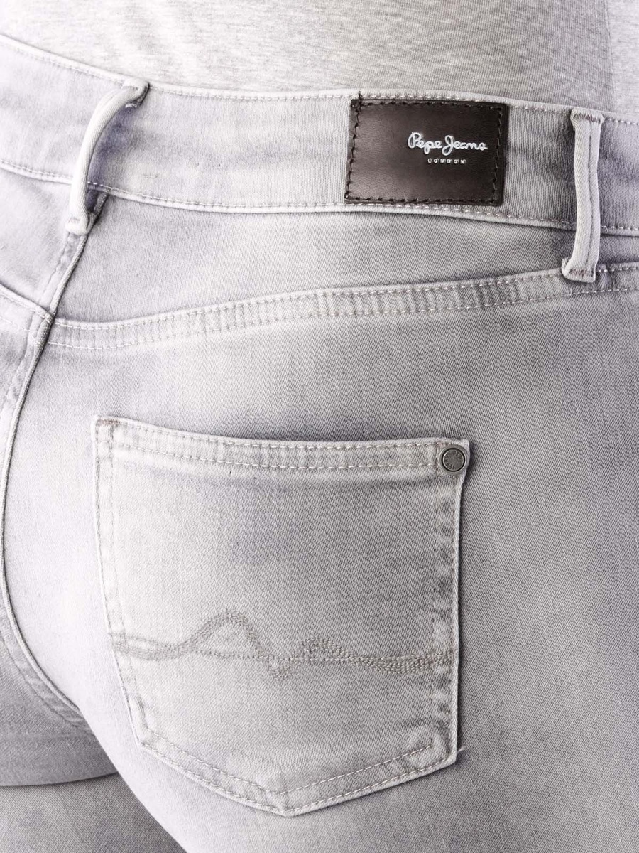 Pepe Jeans dámské šedé džíny Pixie - 30/30 (0)