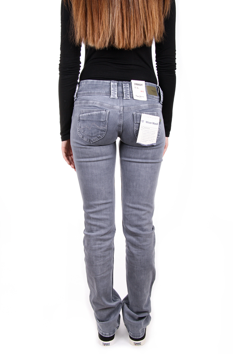 Pepe Jeans dámské šedé džíny Venus - 30/34 (000)